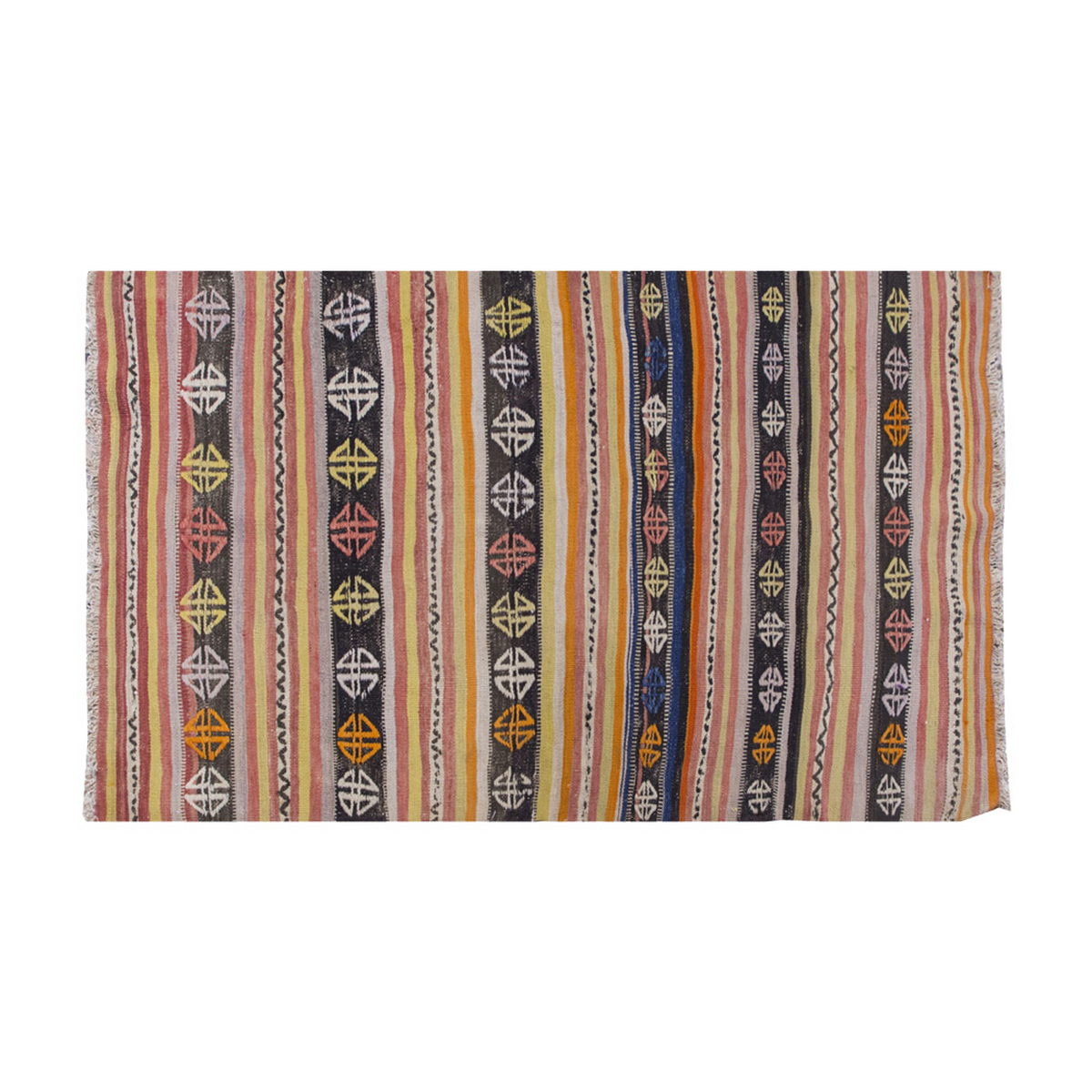 Vintage Kilim Rug,Konya Kilim 2'9" x 5" feet 83 x 148 cm
