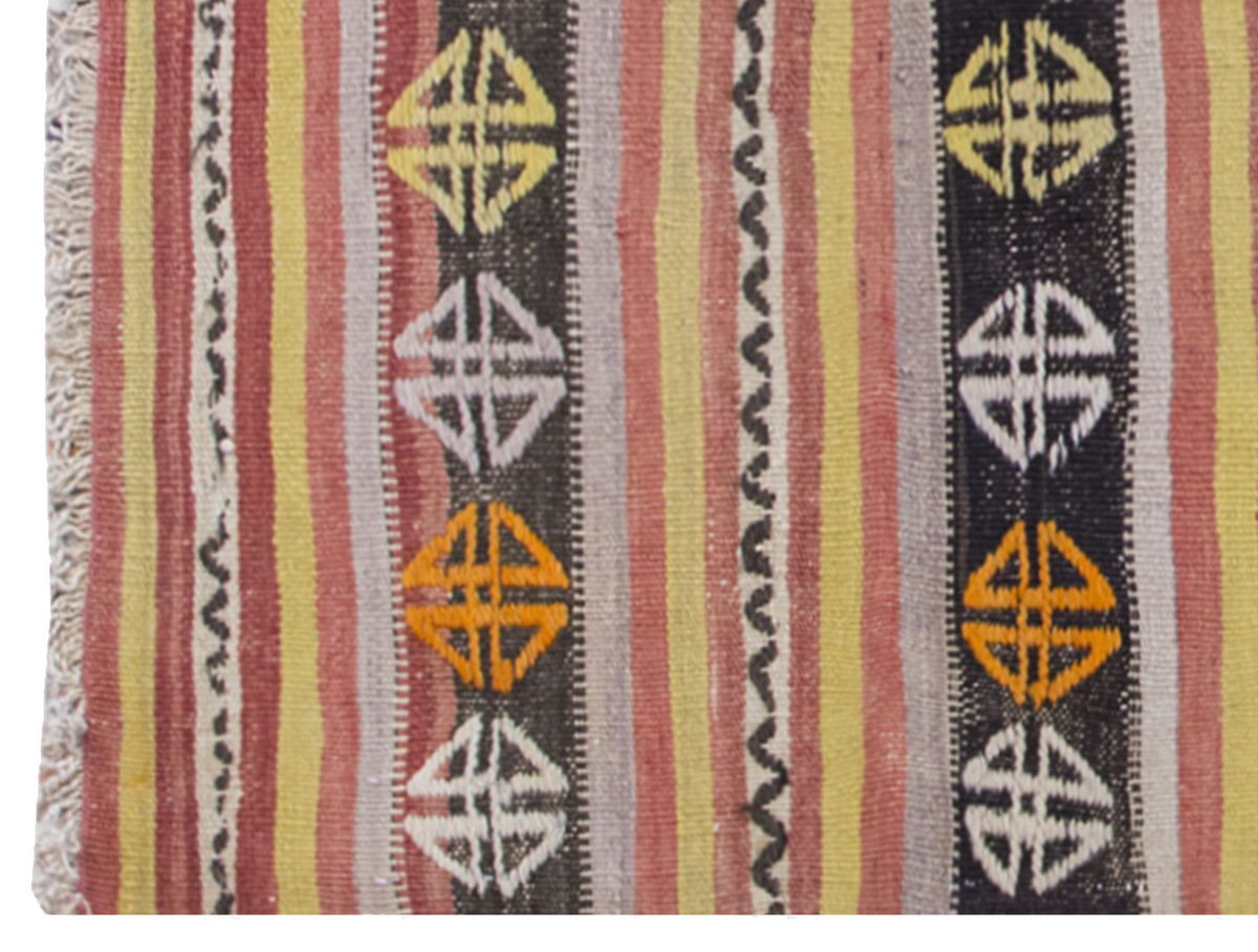 Vintage Kilim Rug,Konya Kilim 2'9" x 5" feet 83 x 148 cm