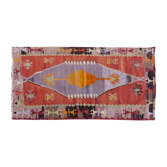 Vintage Kilim Rug,Emirdağ Kilim 2'9" x 5" feet 84 x 151 cm