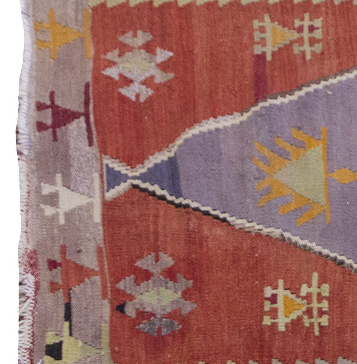 Vintage Kilim Rug,Emirdağ Kilim 2'9" x 5" feet 84 x 151 cm
