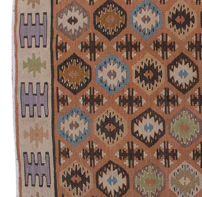 Vintage Kilim Rug,Şarköy Göçmen Kilim 2'9" x 5" feet 85 x 153 cm
