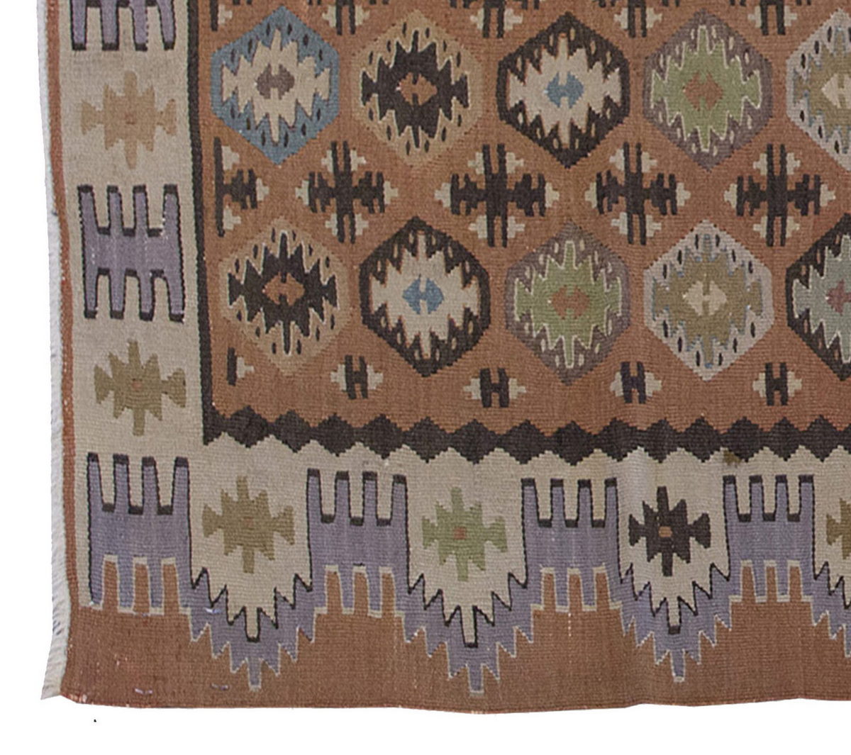Vintage Kilim Rug,Şarköy Göçmen Kilim 2'9" x 5" feet 85 x 153 cm