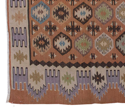Vintage Kilim Rug,Şarköy Göçmen Kilim 2'9" x 5" feet 85 x 153 cm