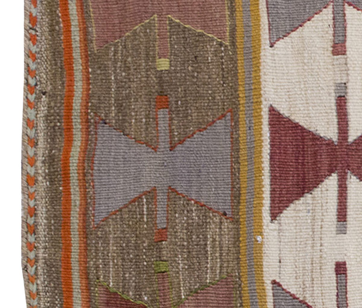 Vintage Kilim Rug,Mut Kilim 2'9" x 5'3" feet 84 x 161 cm