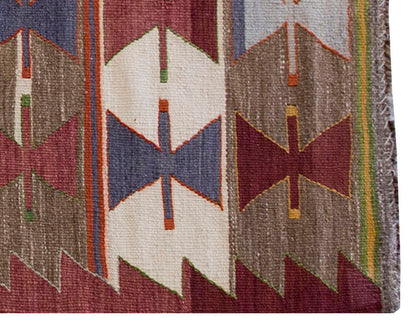 Vintage Kilim Rug,Mut Kilim 2'9" x 5'3" feet 84 x 161 cm