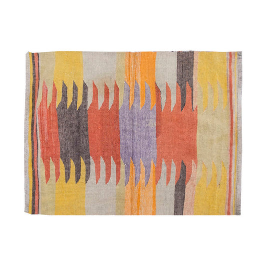 Vintage Kilim Rug,Milas Bodrum Kilim 3" x 3'5" feet 91 x 103 cm