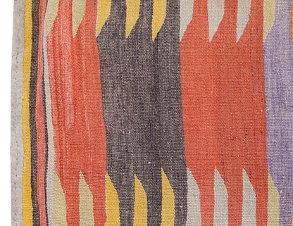 Vintage Kilim Rug,Milas Bodrum Kilim 3" x 3'5" feet 91 x 103 cm