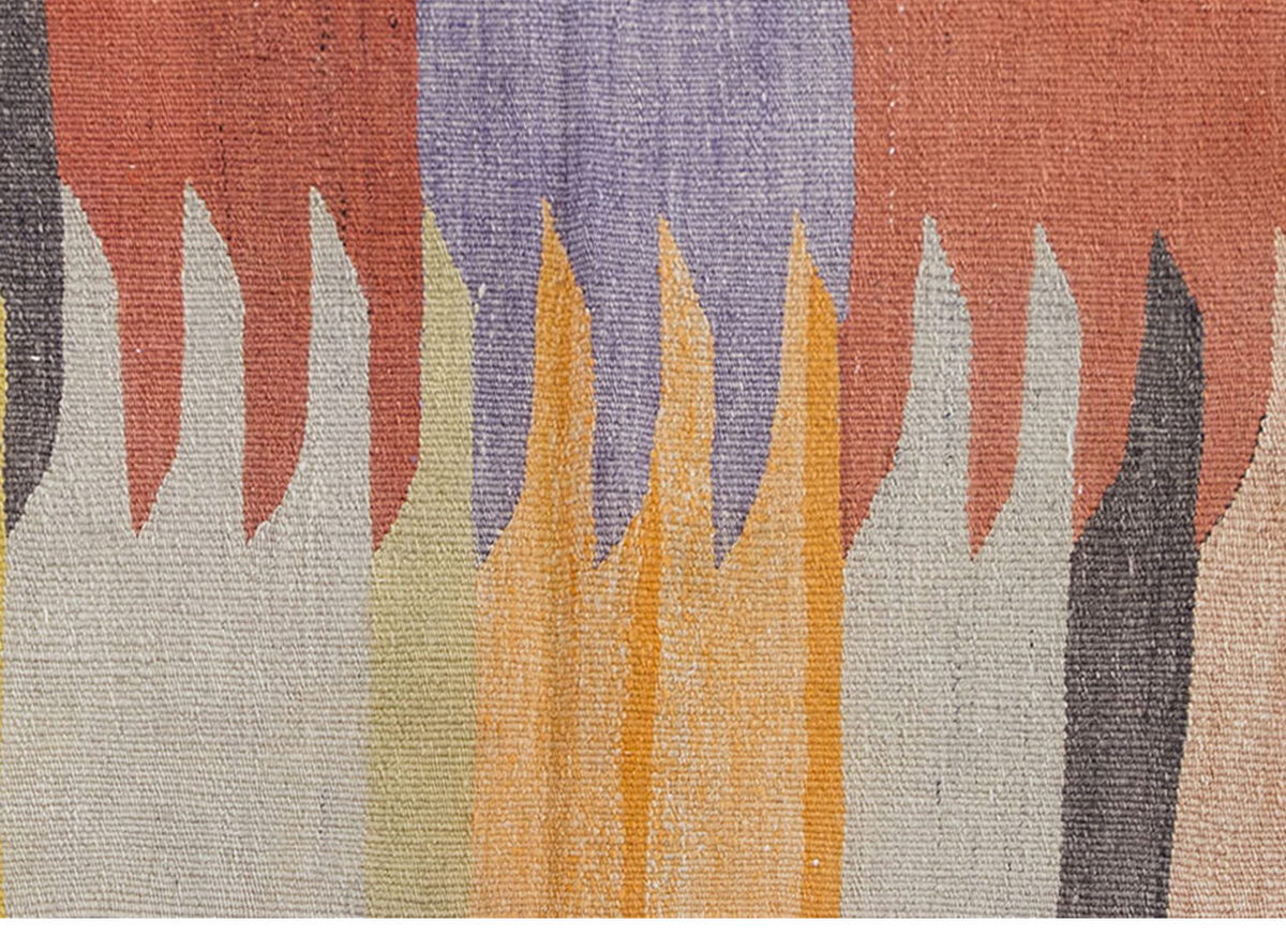 Vintage Kilim Rug,Milas Bodrum Kilim 3" x 3'5" feet 91 x 103 cm