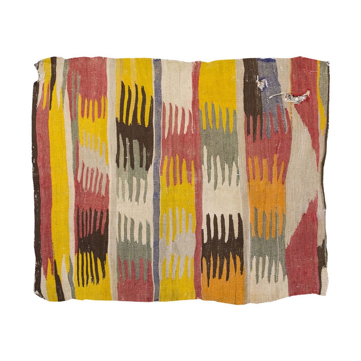 Vintage Kilim Rug,Bodrum Milas Kilim 3" x 4" feet 88 x 120 cm