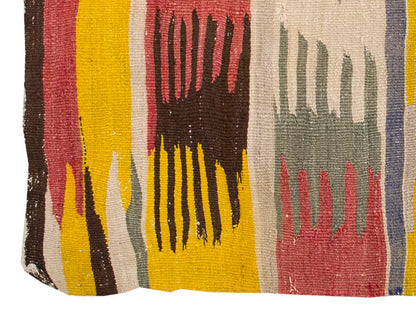 Vintage Kilim Rug,Bodrum Milas Kilim 3" x 4" feet 88 x 120 cm