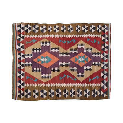 Vintage Kilim Rug,Maraş Kilim 3" x 4" feet 91 x 117 cm