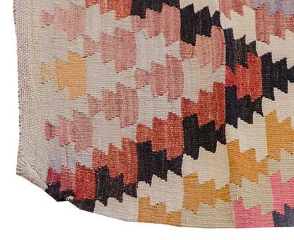 Vintage Kilim Rug,Denizli Kilim 3" x 4'2" feet 90 x 127 cm