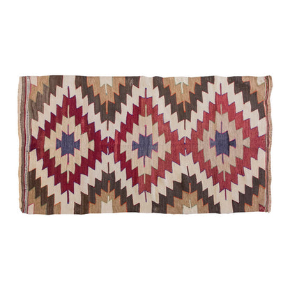 Vintage Kilim Rug,Mut Kilim 3" x 4'5" feet 87 x 134 cm