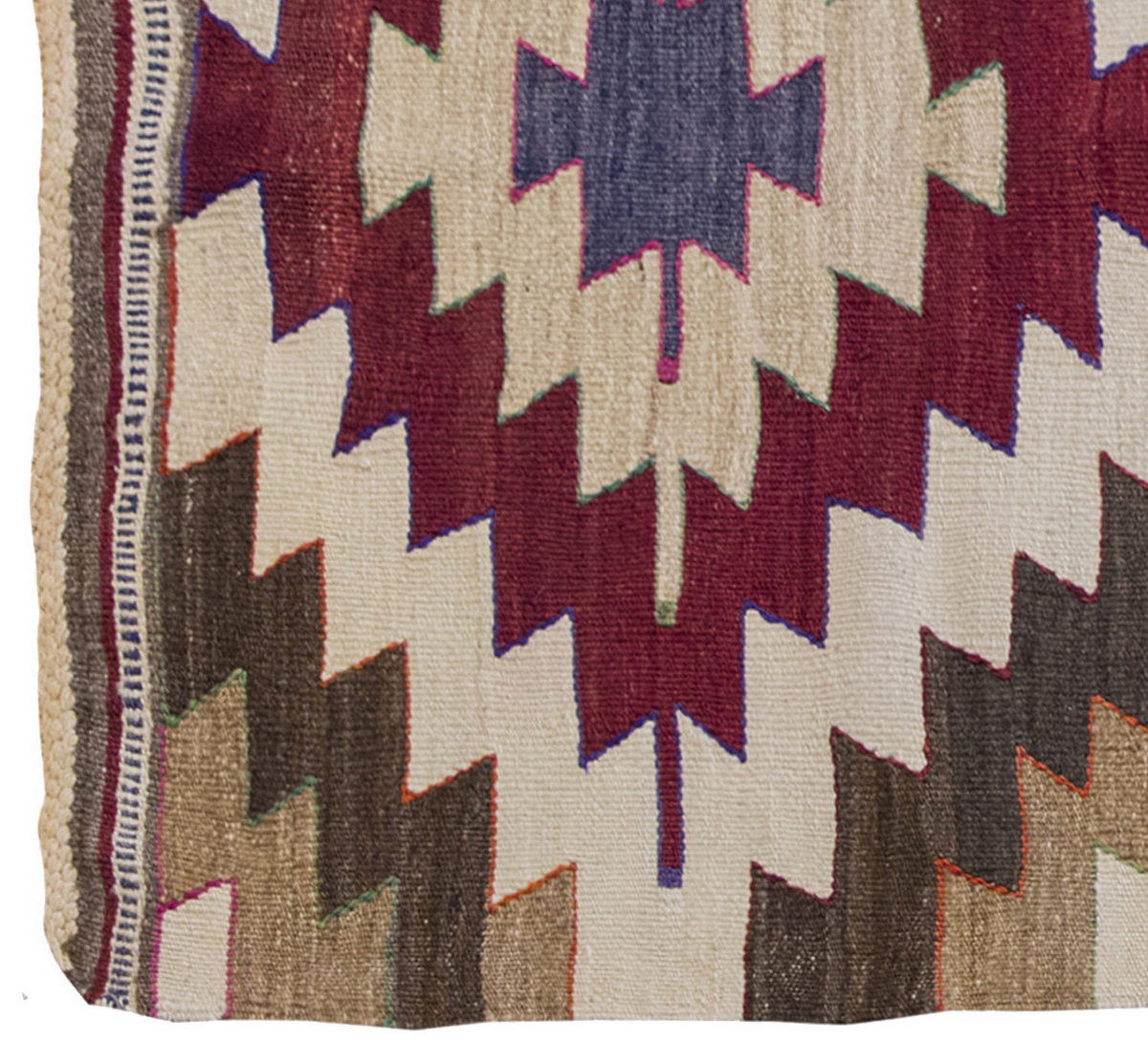 Vintage Kilim Rug,Mut Kilim 3" x 4'5" feet 87 x 134 cm