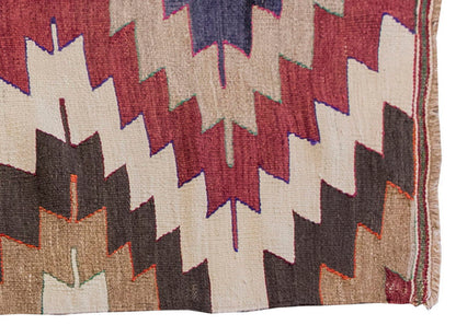 Vintage Kilim Rug,Mut Kilim 3" x 4'5" feet 87 x 134 cm