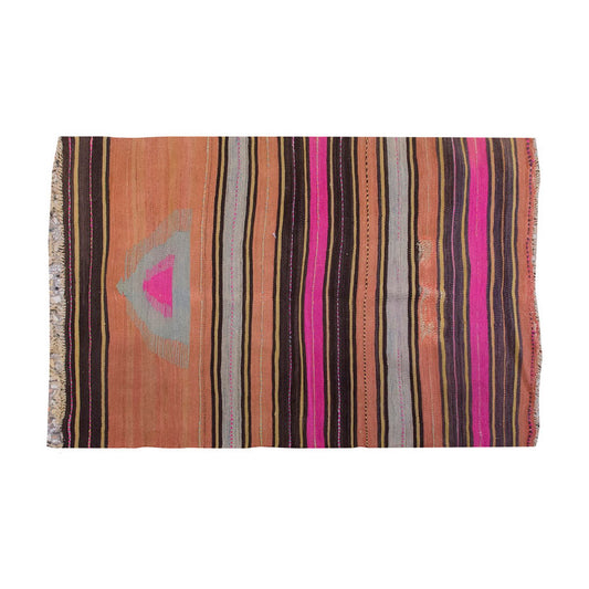 Vintage Kilim Rug,Konya Kilim 3" x 4'5" feet 90 x 135 cm