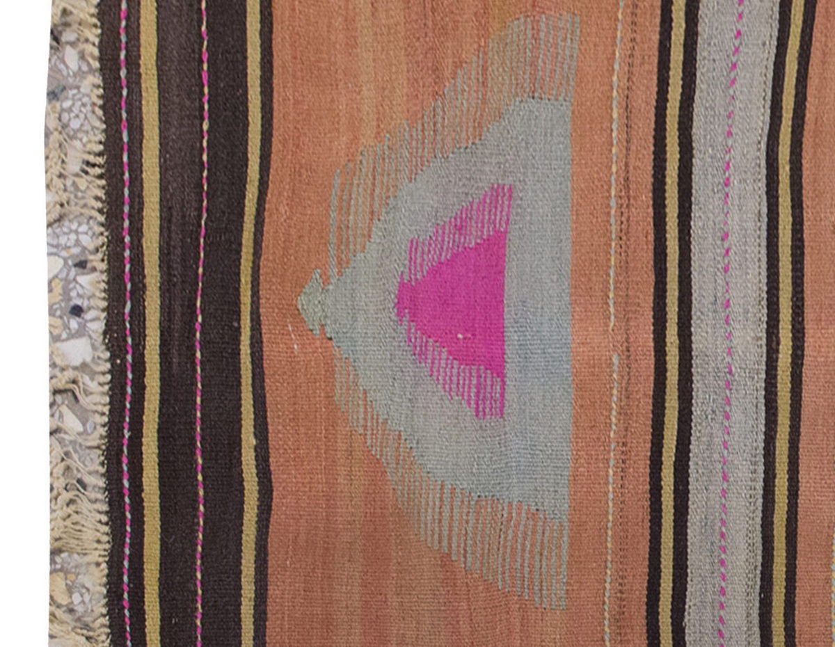 Vintage Kilim Rug,Konya Kilim 3" x 4'5" feet 90 x 135 cm