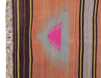 Vintage Kilim Rug,Konya Kilim 3" x 4'5" feet 90 x 135 cm