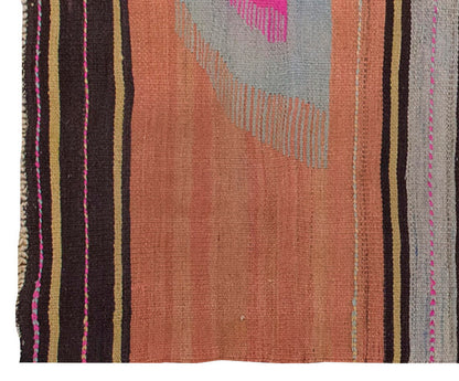 Vintage Kilim Rug,Konya Kilim 3" x 4'5" feet 90 x 135 cm