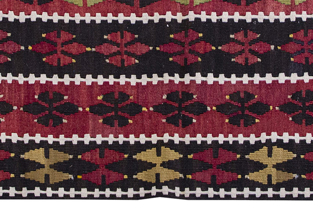 Vintage Kilim Rug,Malatya Sinan Kilim 3" x 4'6" feet 90 x 138 cm