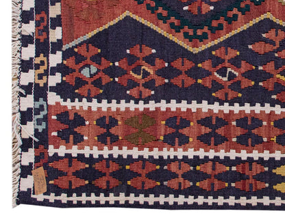 Vintage Kilim Rug,Malatya Sinan Kilim 3" x 4'7" feet 90 x 139 cm