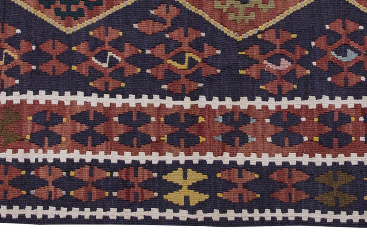 Vintage Kilim Rug,Malatya Sinan Kilim 3" x 4'7" feet 90 x 139 cm