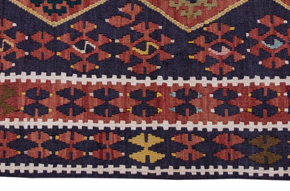Vintage Kilim Rug,Malatya Sinan Kilim 3" x 4'7" feet 90 x 139 cm