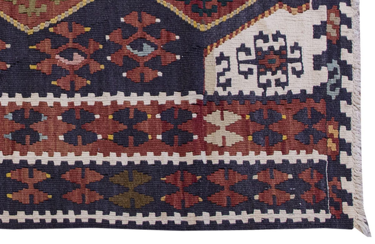 Vintage Kilim Rug,Malatya Sinan Kilim 3" x 4'7" feet 90 x 139 cm