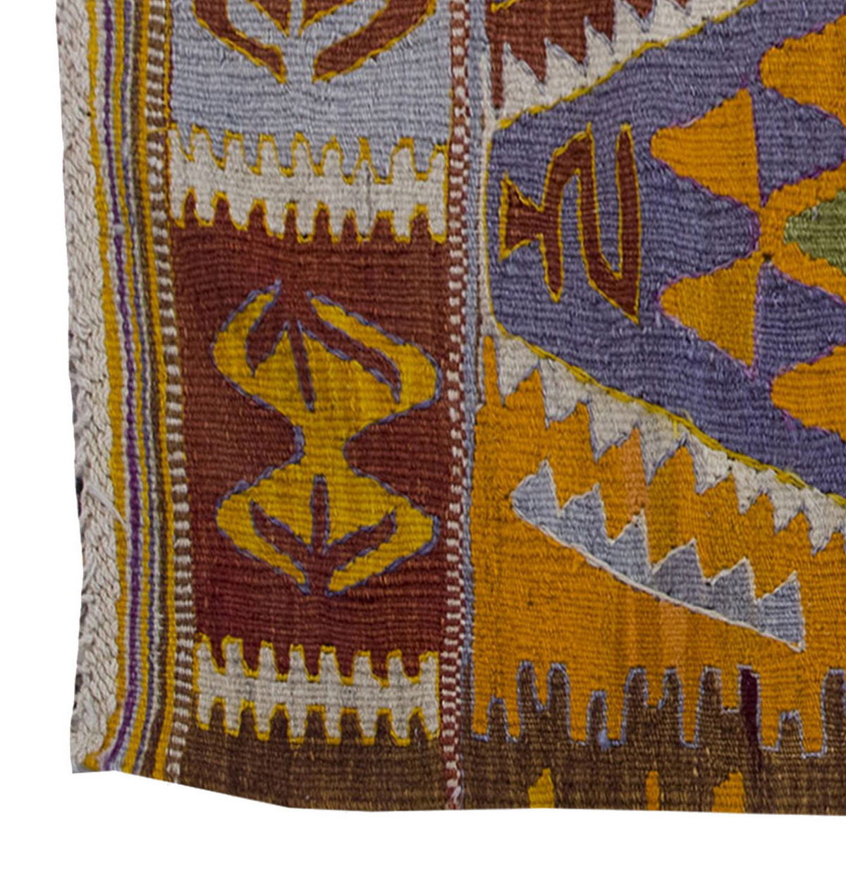 Vintage Kilim Rug,Nmadic Barak Kilim 3" x 4'7" feet 90 x 140 cm