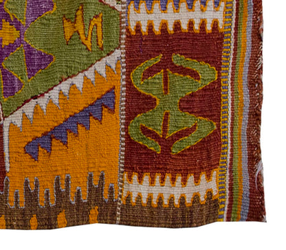 Vintage Kilim Rug,Nmadic Barak Kilim 3" x 4'7" feet 90 x 140 cm