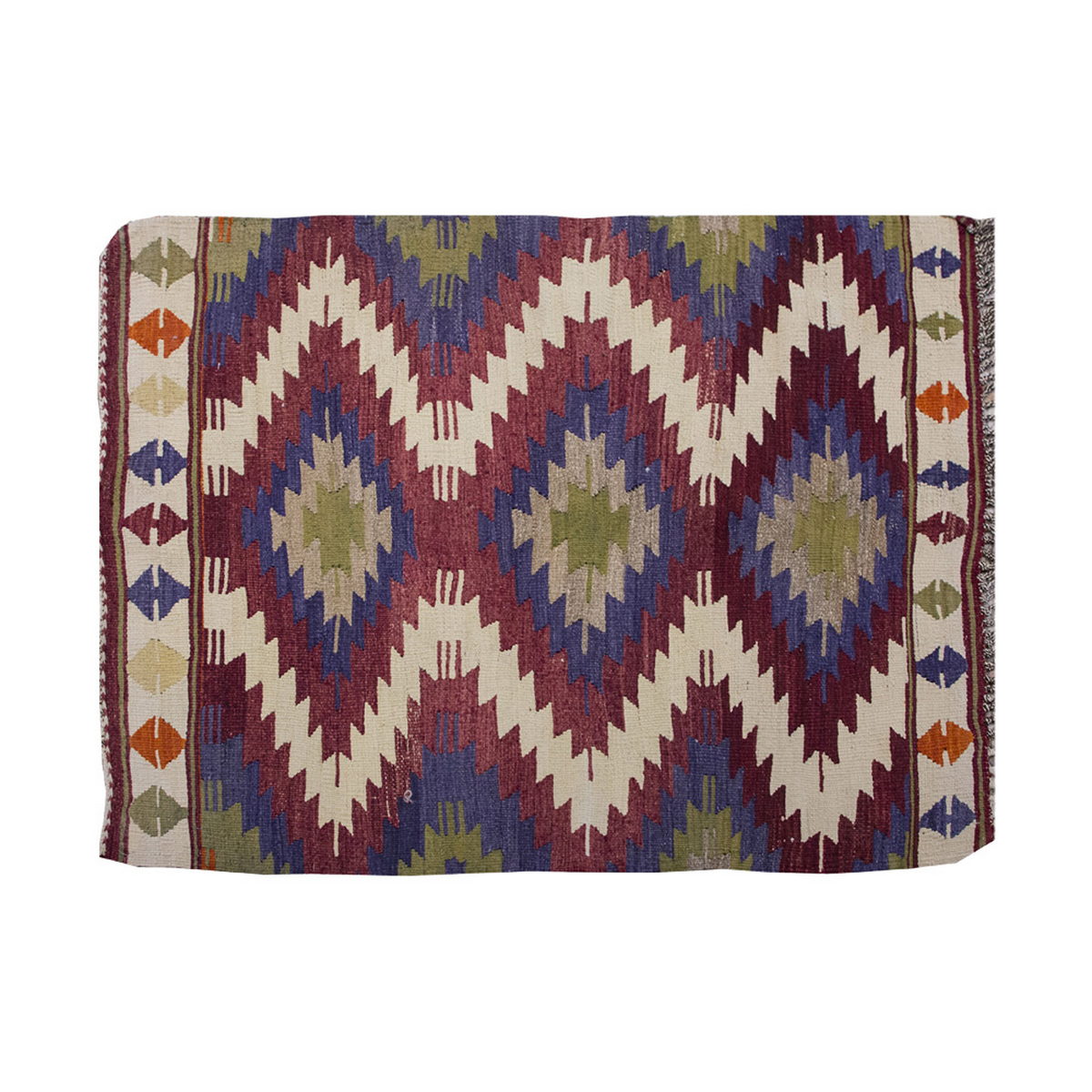 Vintage Kilim Rug,Mut Kilim 3" x 4'7" feet 92 x 140 cm
