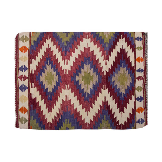 Vintage Kilim Rug,Mut Kilim 3" x 4'7" feet 92 x 140 cm