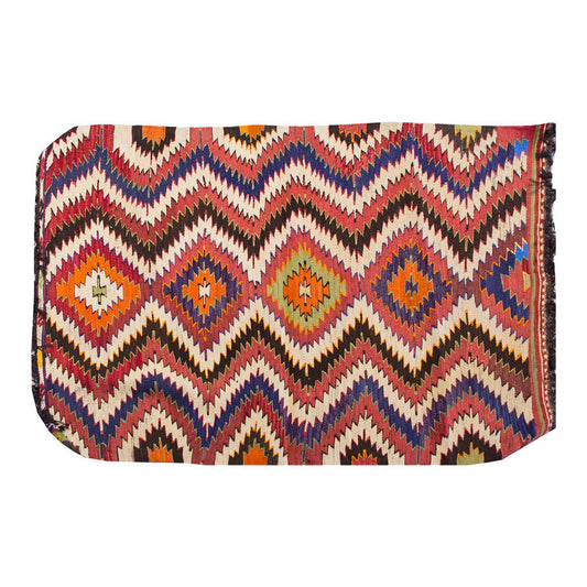 Vintage Kilim Rug,Mut Kilim Toros Mountain 3" x 4'7" feet 92 x 140 cm