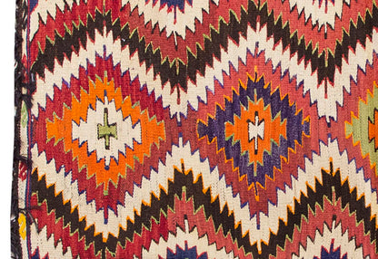 Vintage Kilim Rug,Mut Kilim Toros Mountain 3" x 4'7" feet 92 x 140 cm