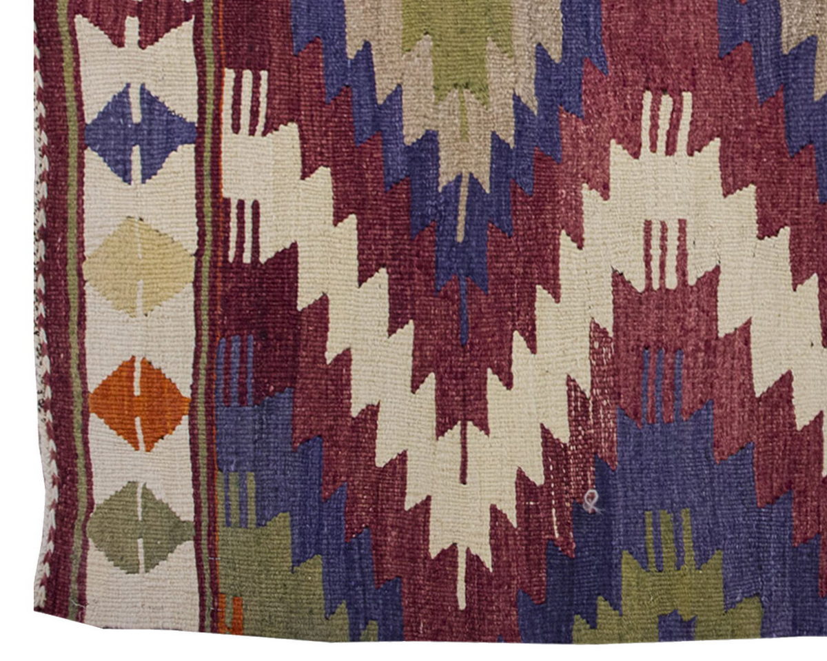 Vintage Kilim Rug,Mut Kilim 3" x 4'7" feet 92 x 140 cm