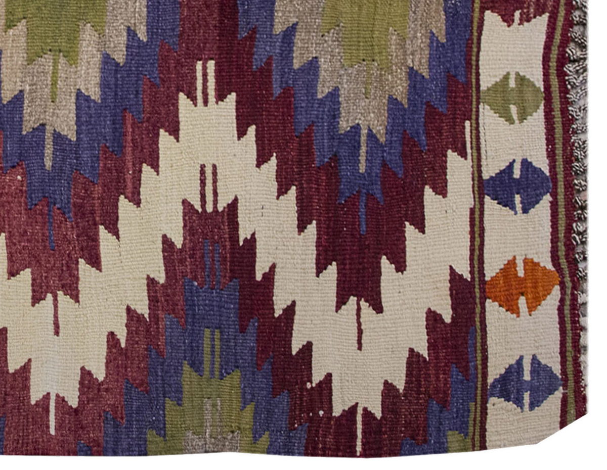 Vintage Kilim Rug,Mut Kilim 3" x 4'7" feet 92 x 140 cm