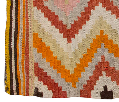 Vintage Kilim Rug,Denizli Kilim 3" x 4'8" feet 91 x 141 cm