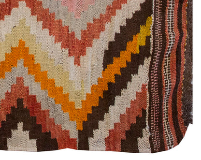 Vintage Kilim Rug,Denizli Kilim 3" x 4'8" feet 91 x 141 cm