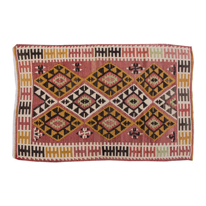 Vintage Kilim Rug,Maraş Kilim 3" x 4'8" feet 91 x 142 cm