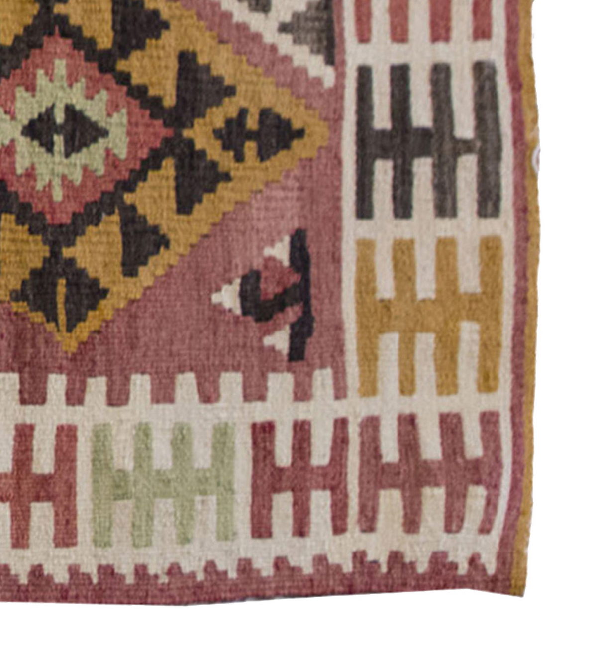 Vintage Kilim Rug,Maraş Kilim 3" x 4'8" feet 91 x 142 cm