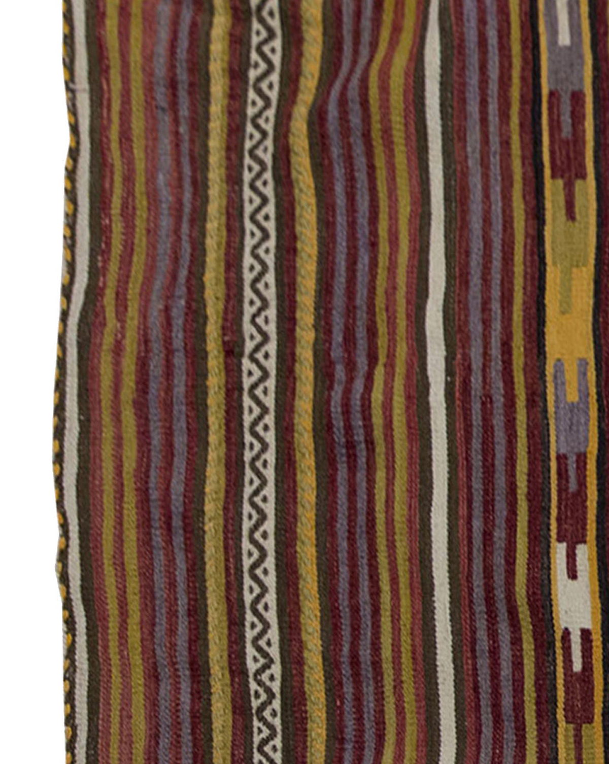 Vintage Kilim Rug,Konya Kilim 3" x 4'8" feet 92 x 143 cm