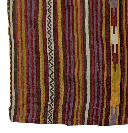 Vintage Kilim Rug,Konya Kilim 3" x 4'8" feet 92 x 143 cm