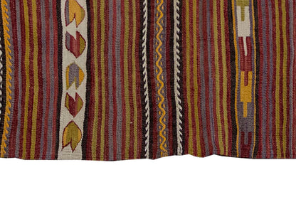 Vintage Kilim Rug,Konya Kilim 3" x 4'8" feet 92 x 143 cm