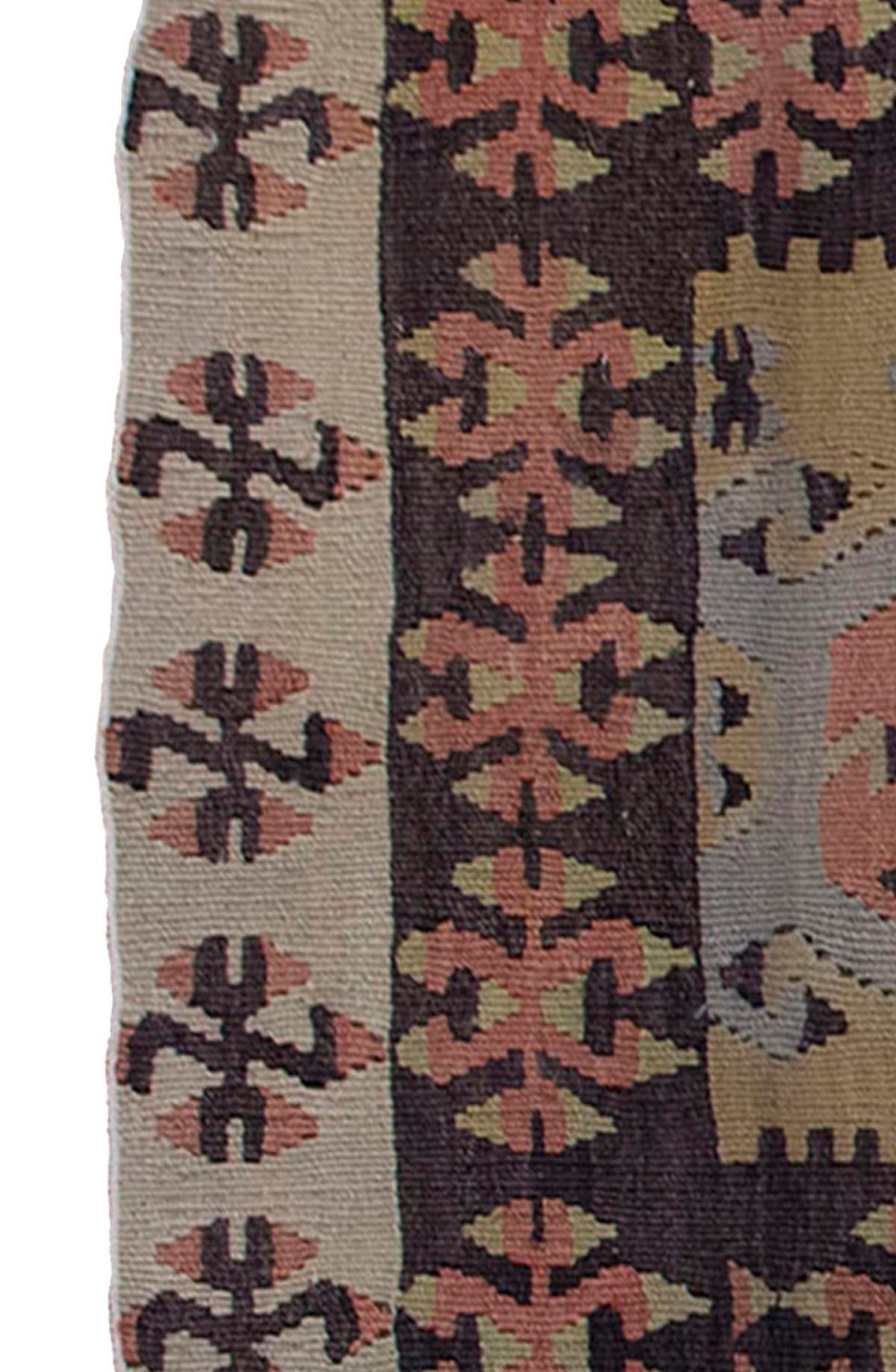 Vintage Kilim Rug,Konya Kilim 3" x 4'8" feet 93 x 143 cm