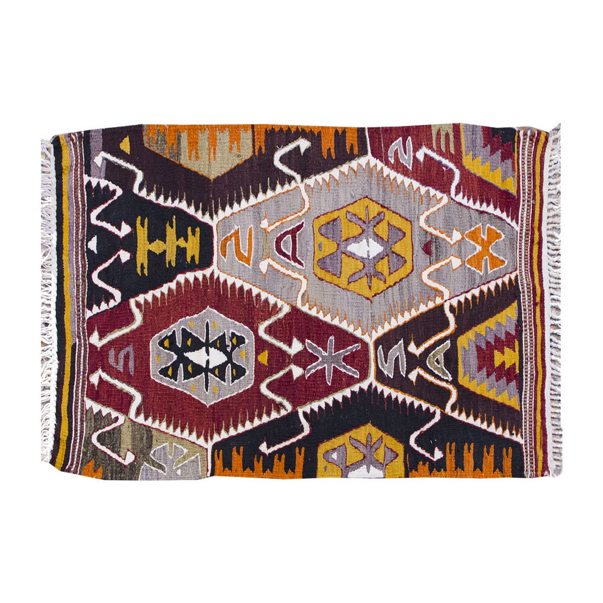 Vintage Kilim Rug,Barak Kilim 3" x 4'9" feet 92 x 145 cm