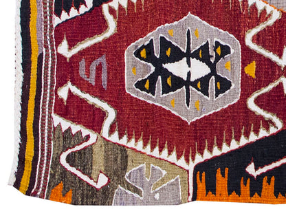 Vintage Kilim Rug,Barak Kilim 3" x 4'9" feet 92 x 145 cm
