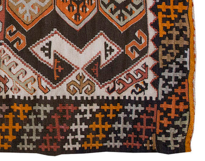 Vintage Kilim Rug,Konya Hotamış Kilim 3" x 5" feet 90 x 153 cm