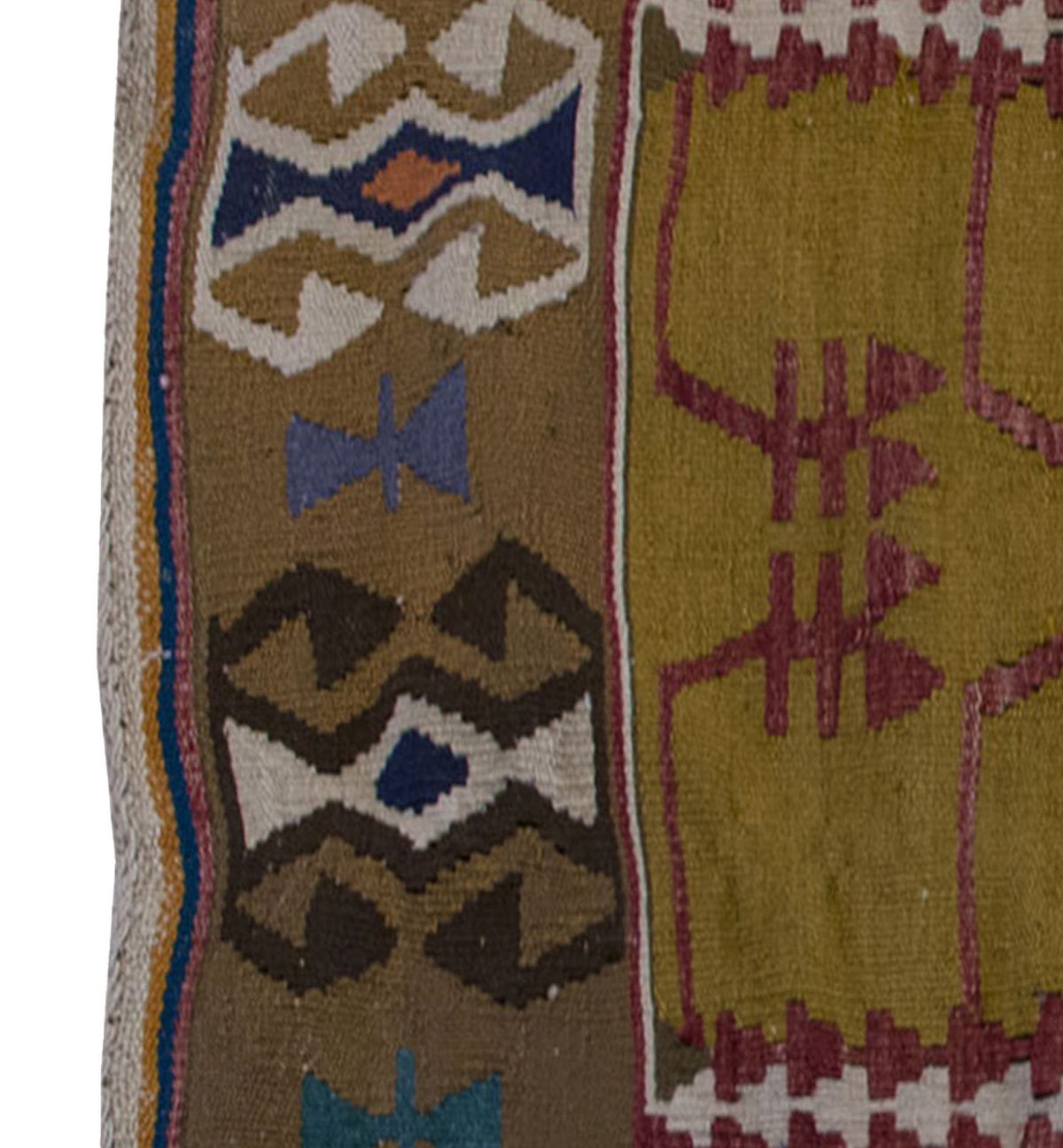 Vintage Kilim Rug,Konya Kilim 3" x 5'2" feet 91 x 158 cm