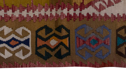 Vintage Kilim Rug,Konya Kilim 3" x 5'2" feet 91 x 158 cm
