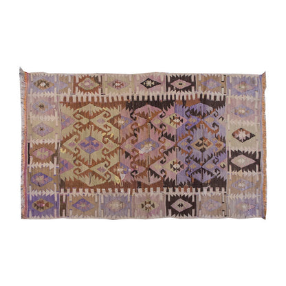 Vintage Kilim Rug,Central Turkey Kilim 3" x 5'2" feet 93 x 157 cm